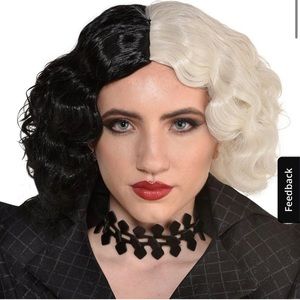 Brand New Never Worn Cruella Devil Wig